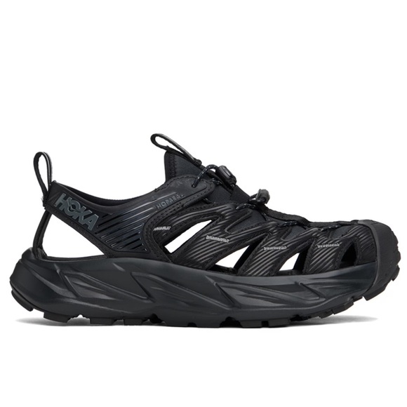 Hoka Other - HOKA Black Hopara Sandals Size 11.5